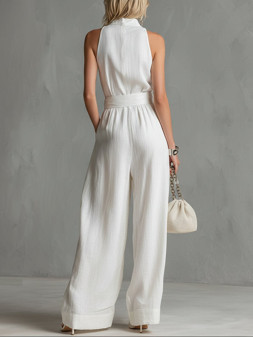 Emmaline™ Belted Wide-Leg Jumpsuit