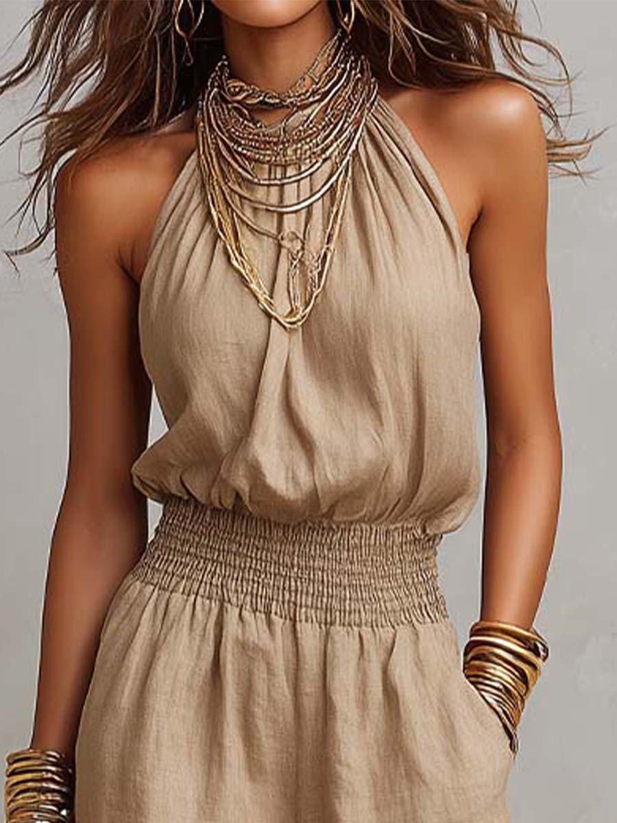 Cinnamon™ Boho Wide-Leg Jumpsuit