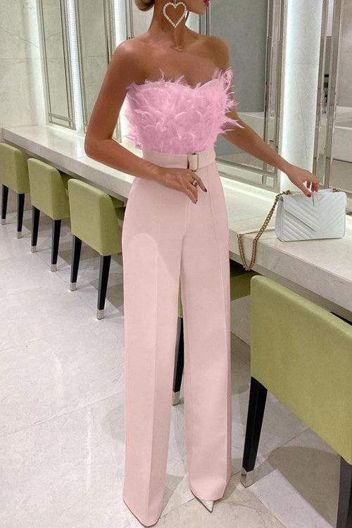 Greta™ Off-Shoulder Slim Jumpsuit