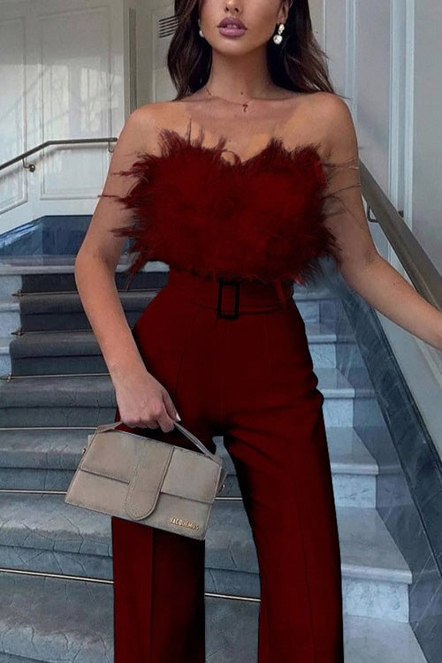 Greta™ Off-Shoulder Slim Jumpsuit