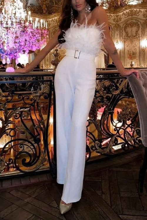 Greta™ Off-Shoulder Slim Jumpsuit
