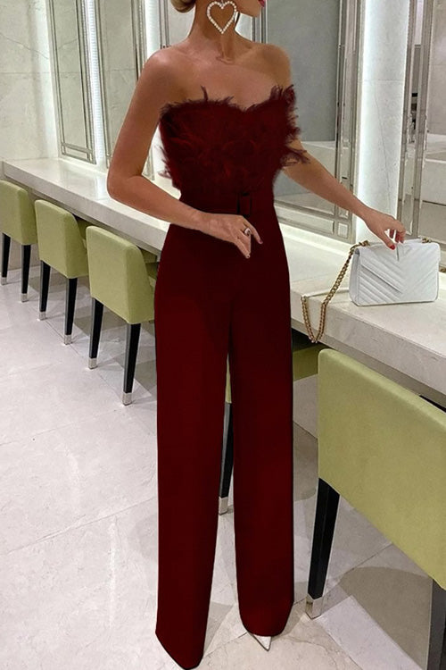 Greta™ Off-Shoulder Slim Jumpsuit