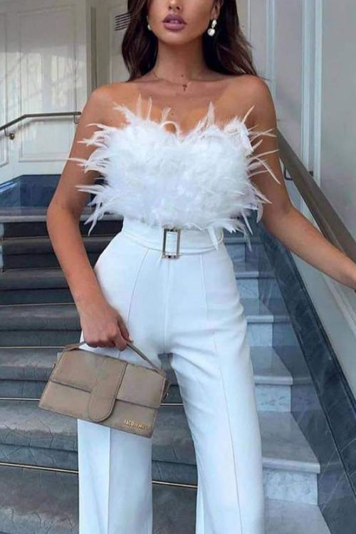 Greta™ Off-Shoulder Slim Jumpsuit