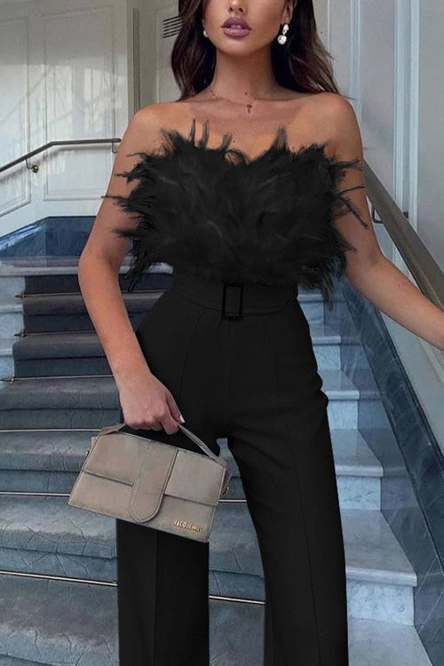 Greta™ Off-Shoulder Slim Jumpsuit