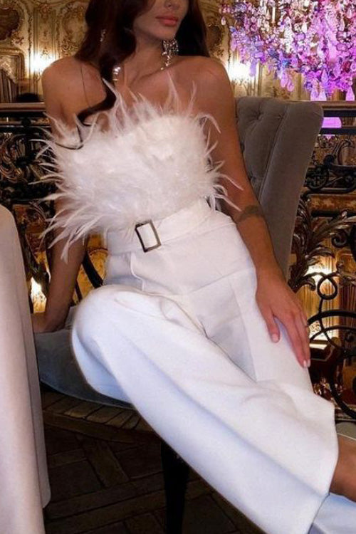 Greta™ Off-Shoulder Slim Jumpsuit