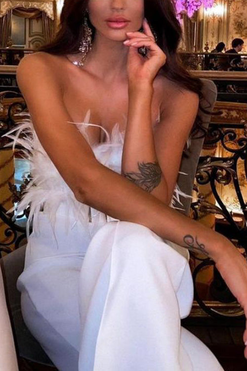 Greta™ Off-Shoulder Slim Jumpsuit