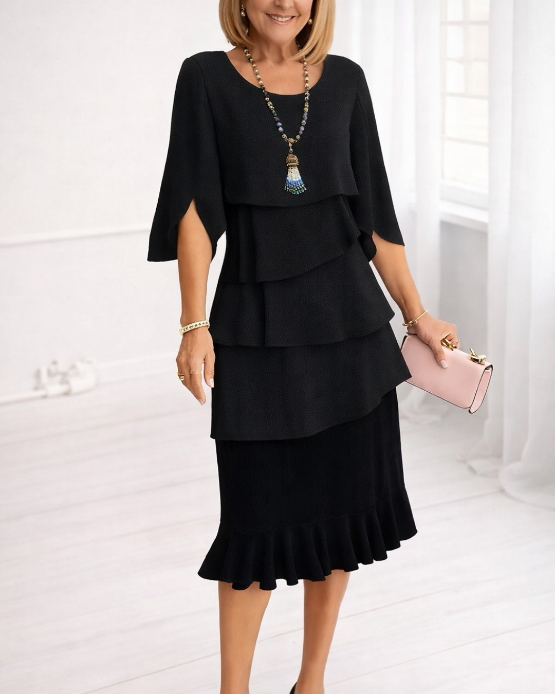 Clarissa™ Ruffle Detail Dress