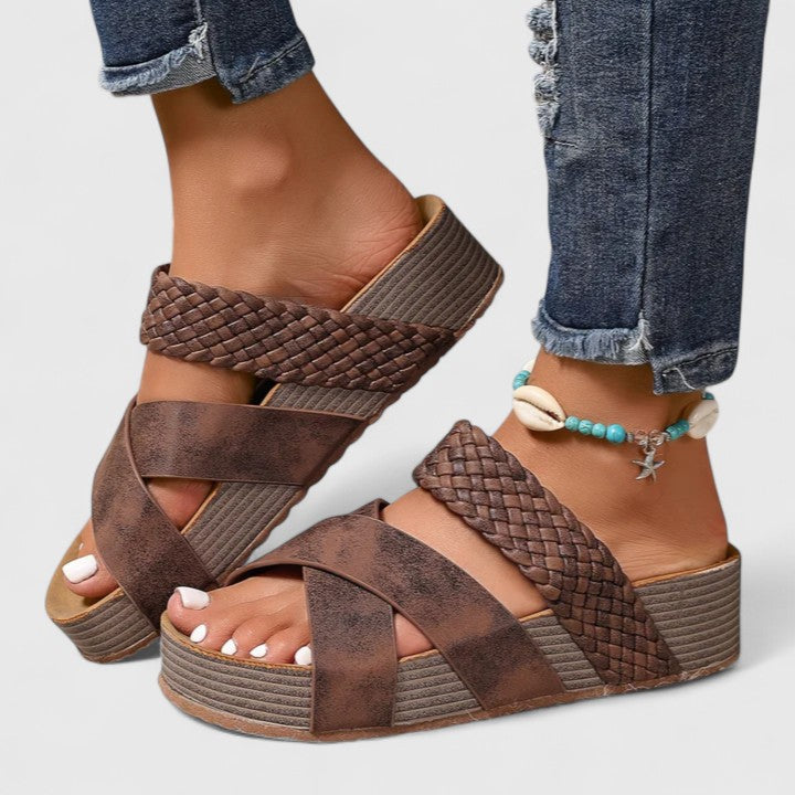 Pearline™ Non-Slip Leather Sandals