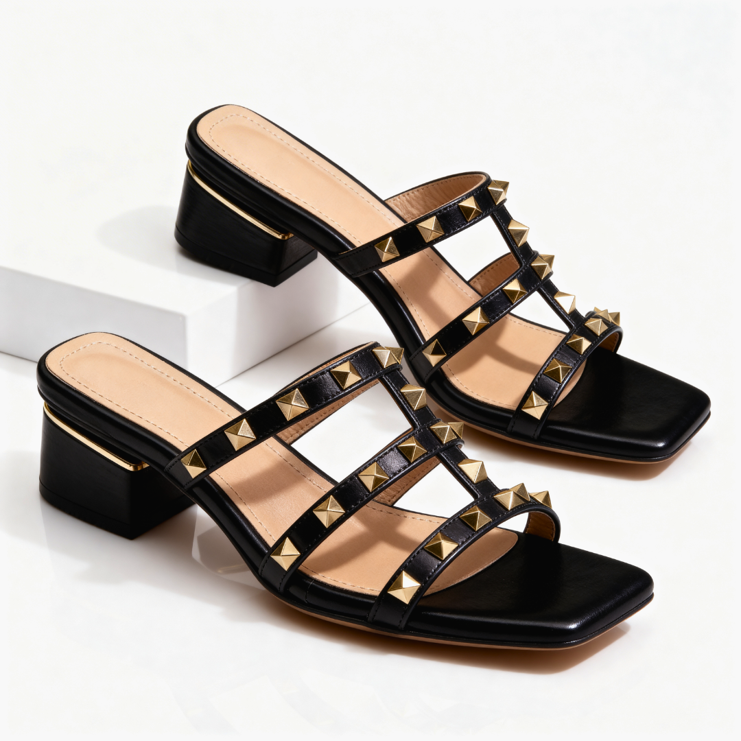 Philippa™ Studded Square-Toe Sandal