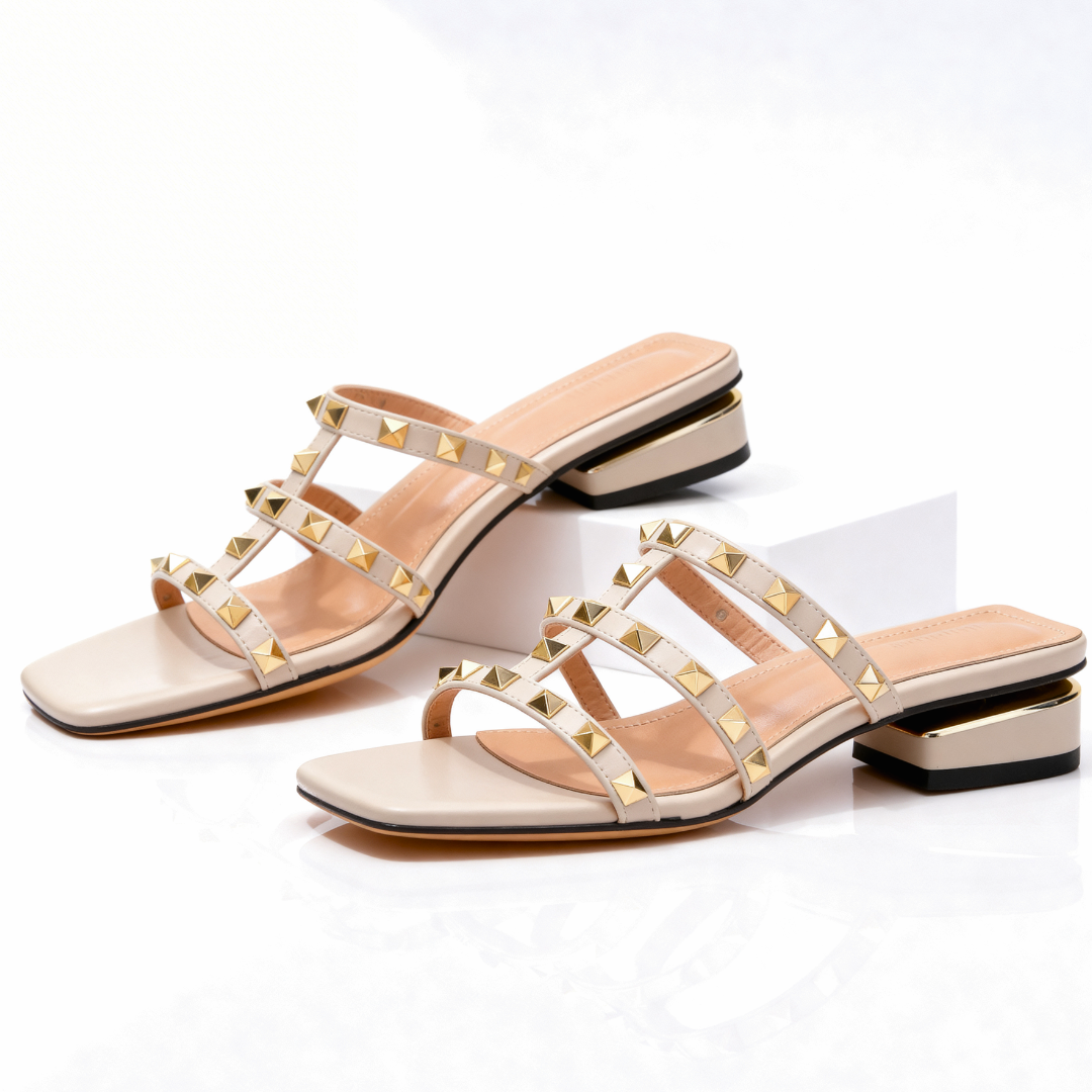Philippa™ Studded Square-Toe Sandal