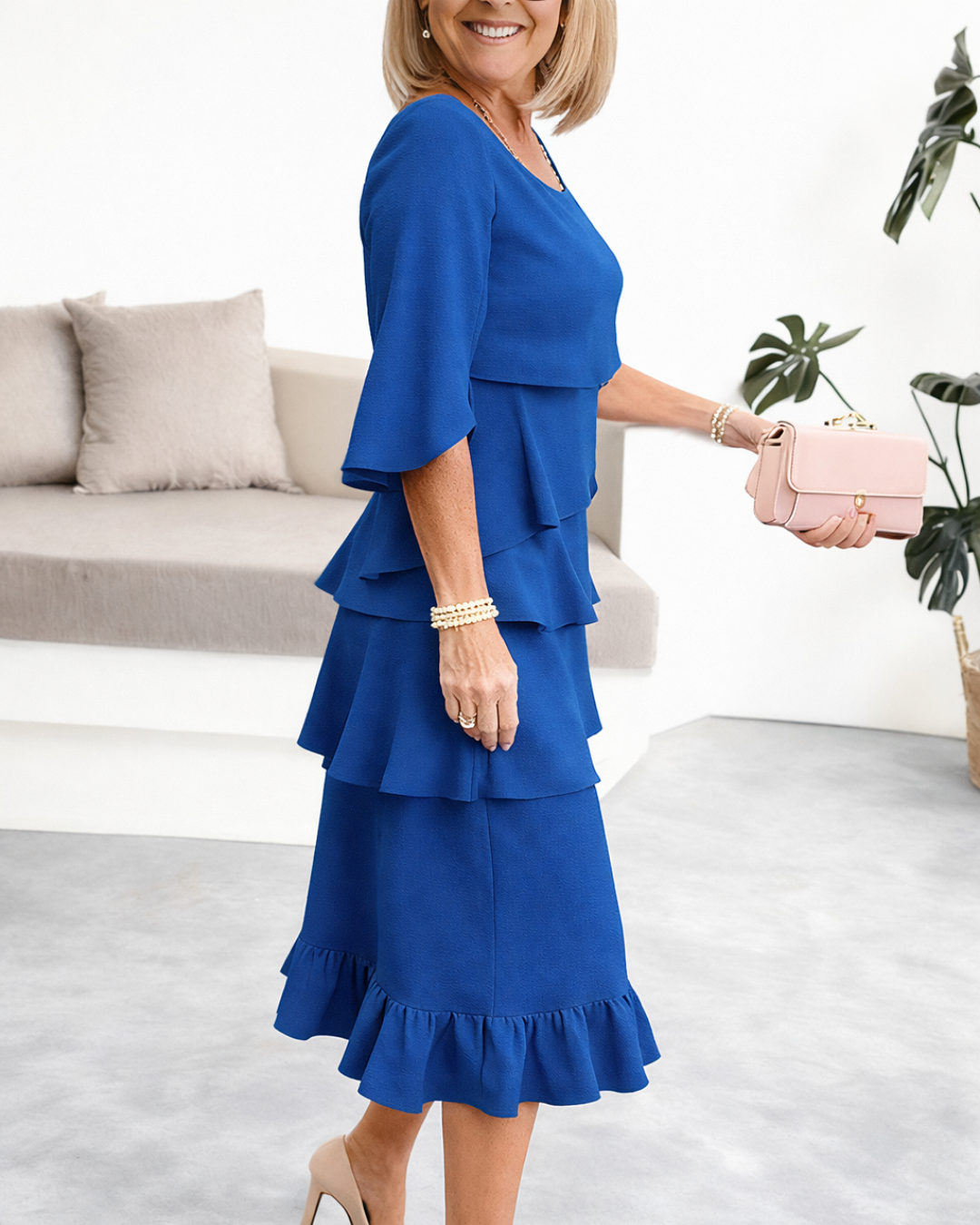 Clarissa™ Ruffle Detail Dress
