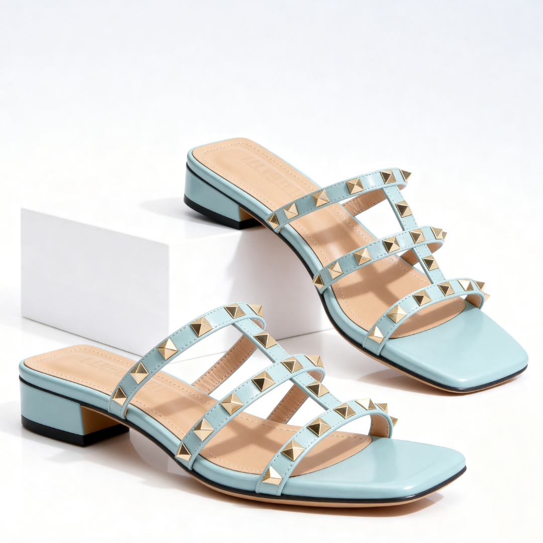 Philippa™ Studded Square-Toe Sandal