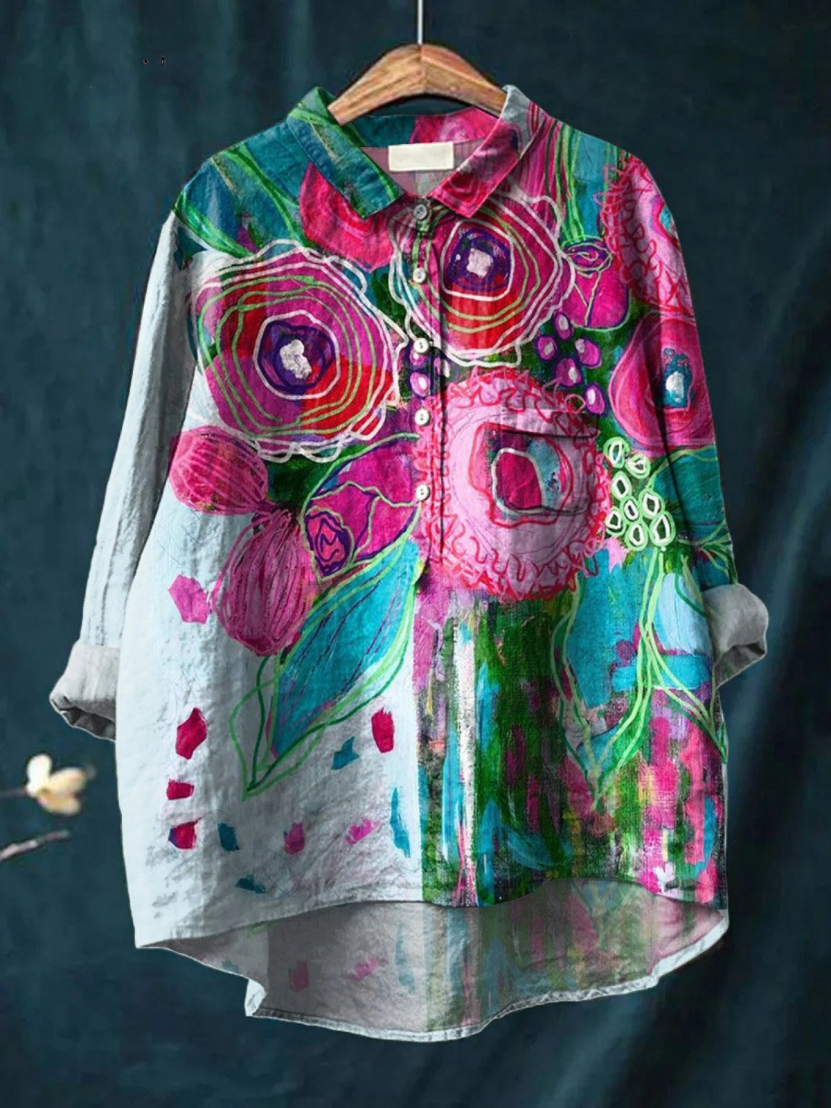 Lilith™ Floral Print Casual Shirt