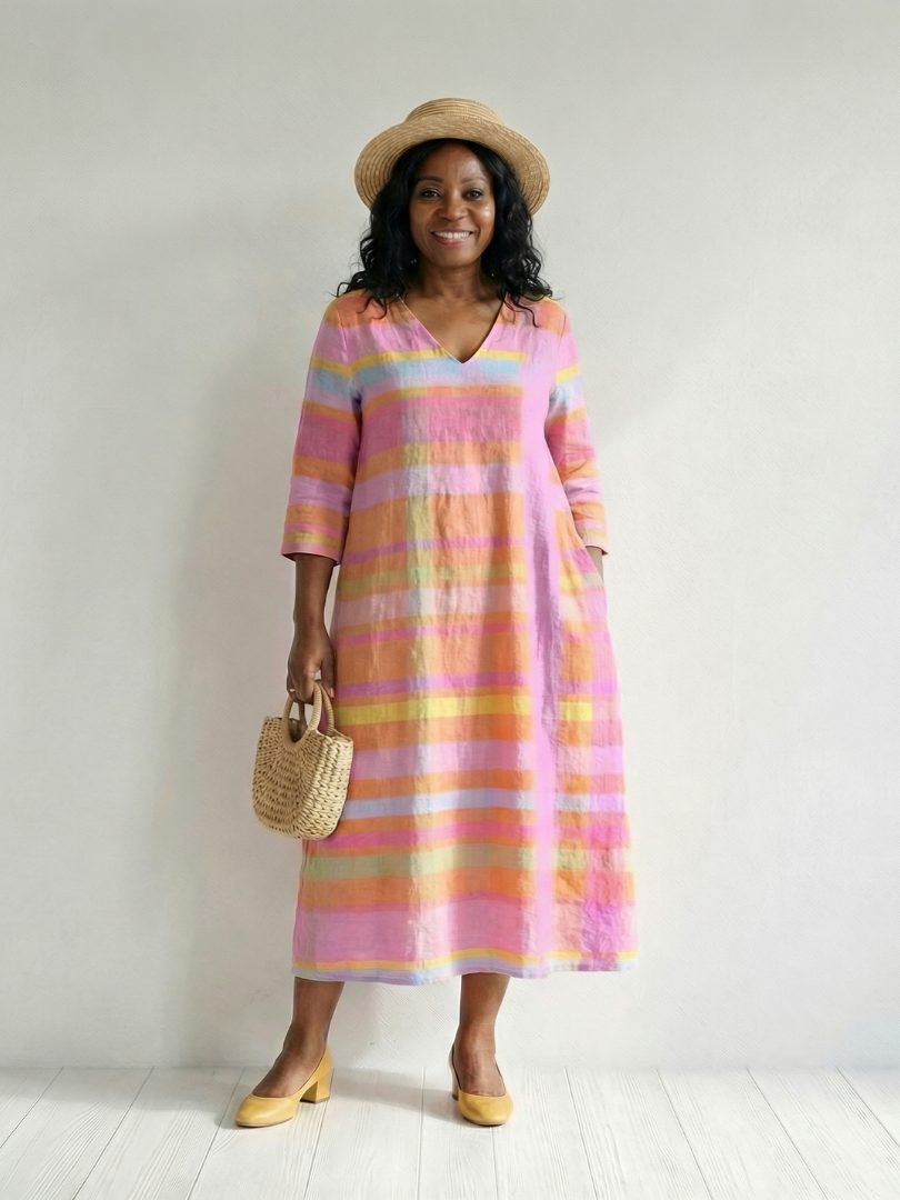 Dinah™ Stripe Midi Dress