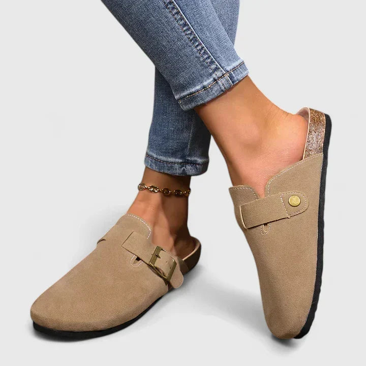 Susannah™ Mocha Loafer Flats