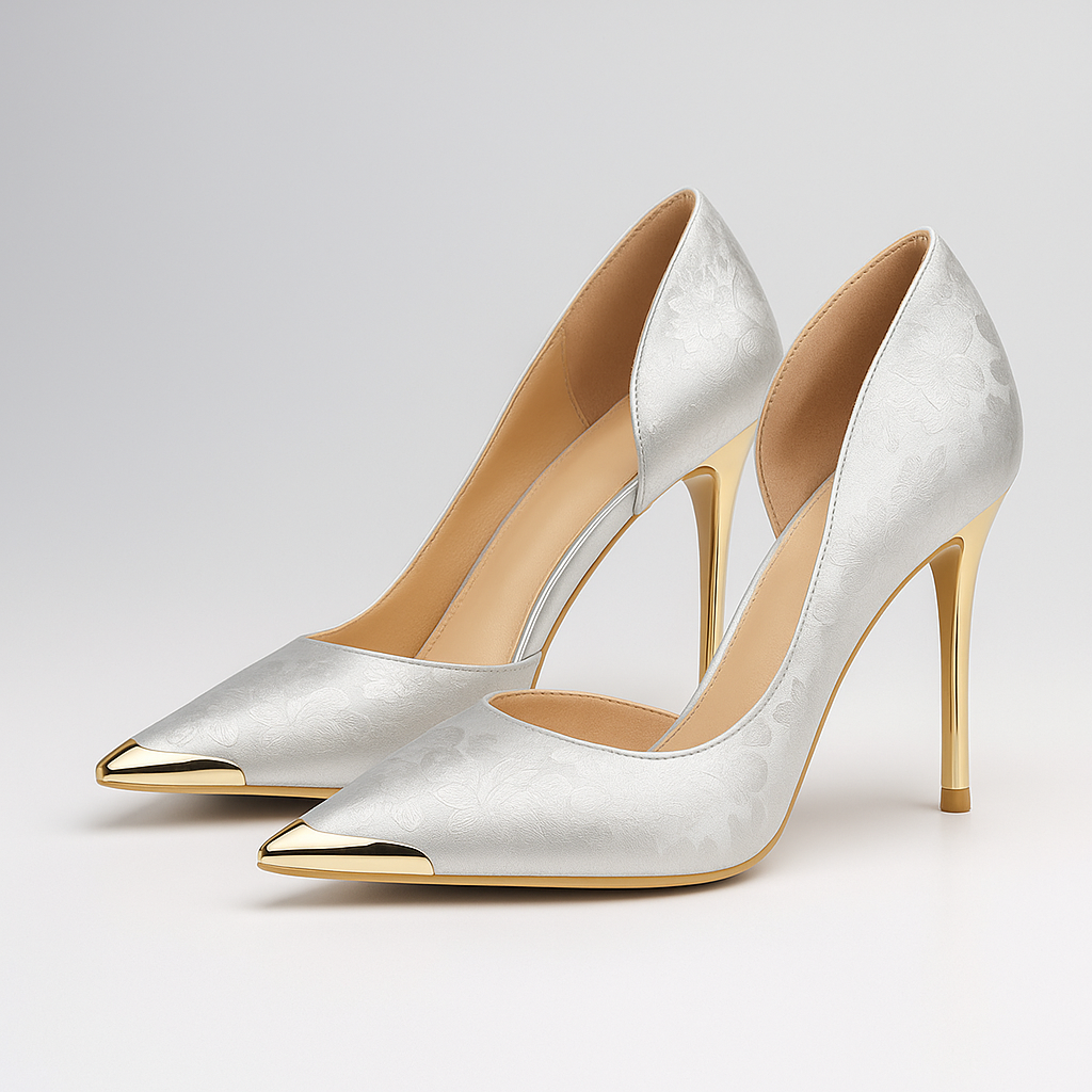Trixie™ Floral Satin Stiletto Heels
