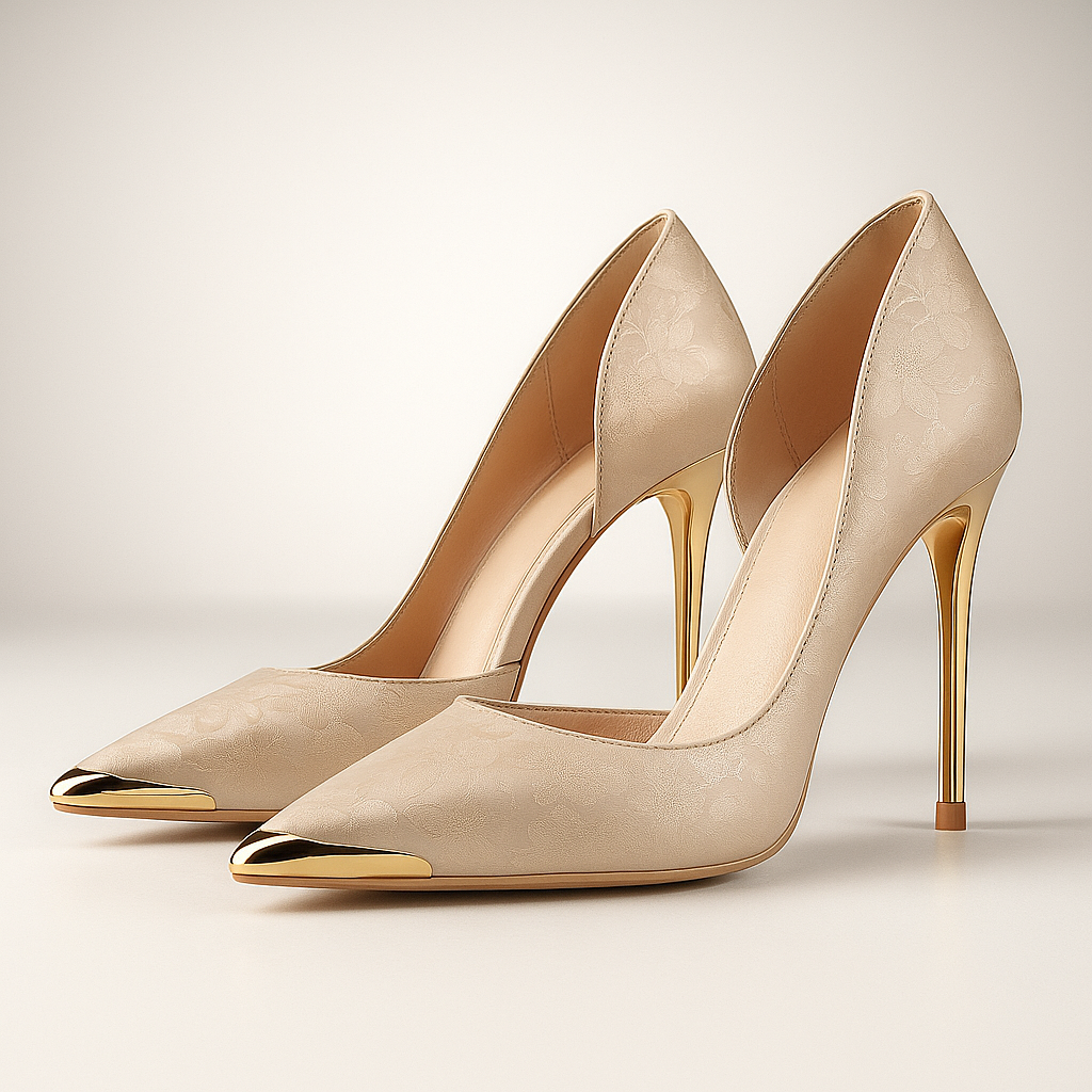 Trixie™ Floral Satin Stiletto Heels