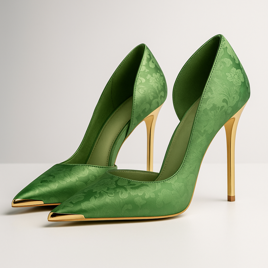 Trixie™ Floral Satin Stiletto Heels