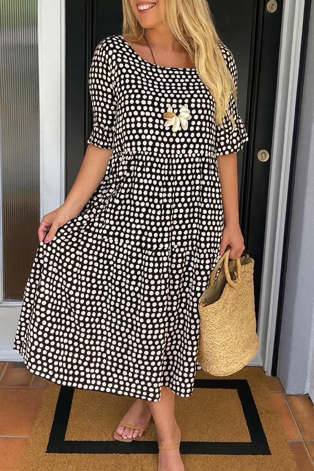 Constantina™ Sable Midi Dress