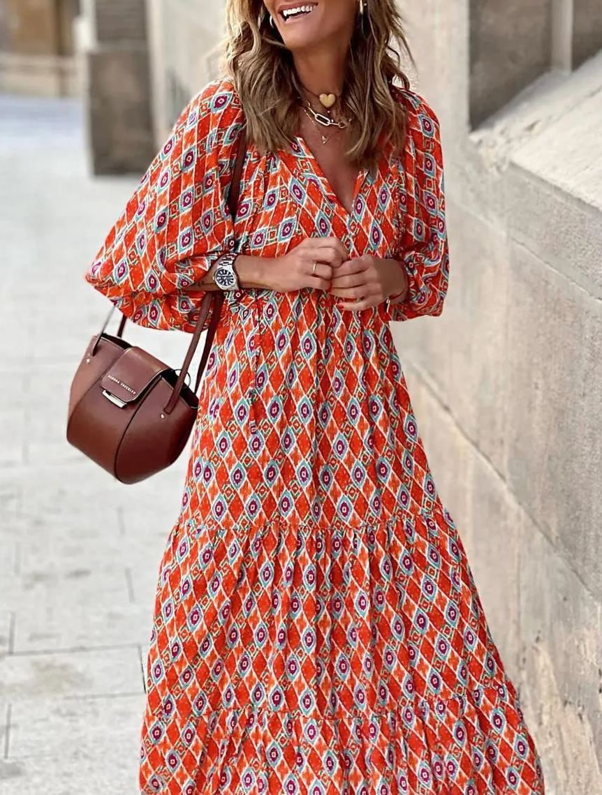 Arletta™ Floral Boho Maxi Dress