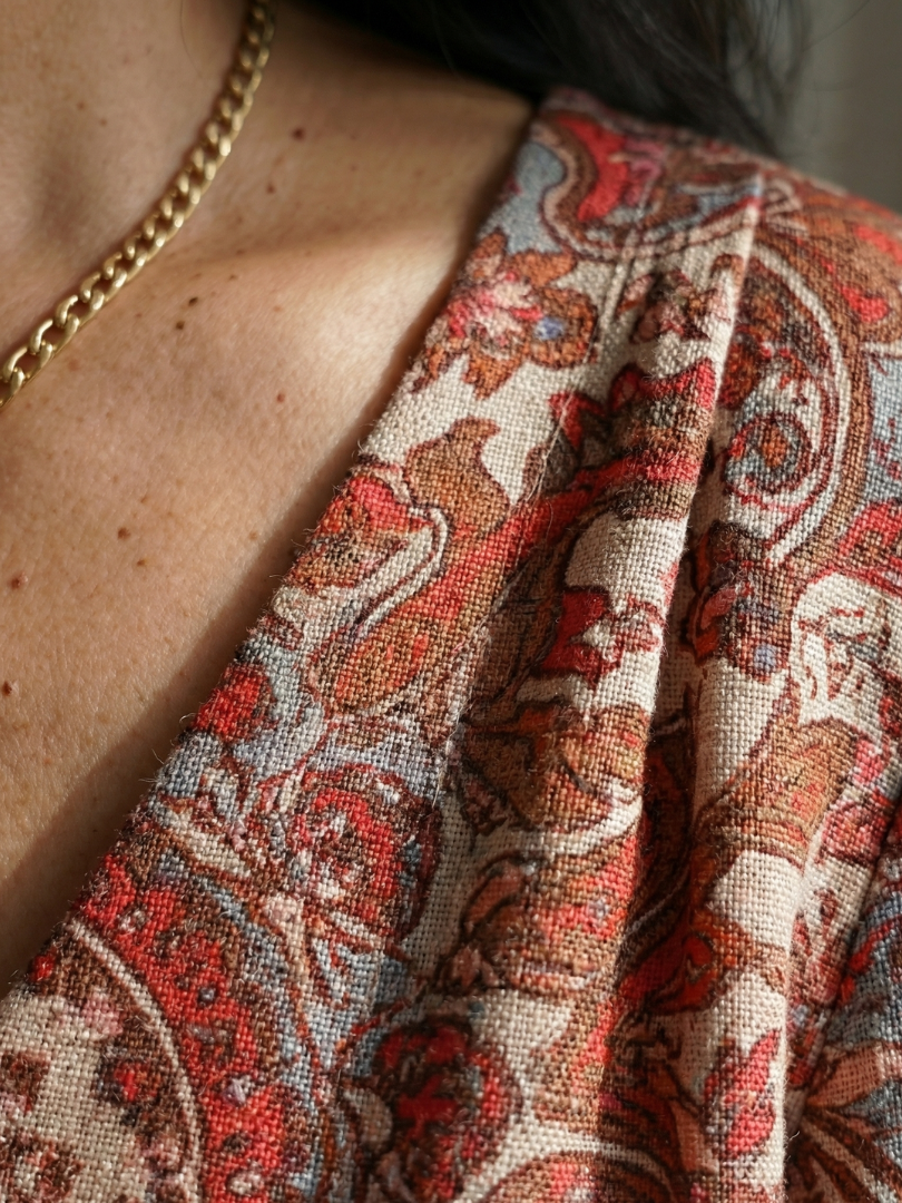 Dixie™ Border Print Midi Dress
