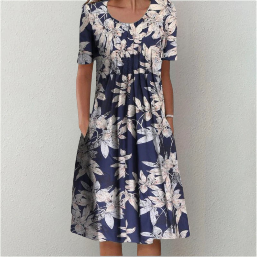 Amber™ Floral Dress With Pockets