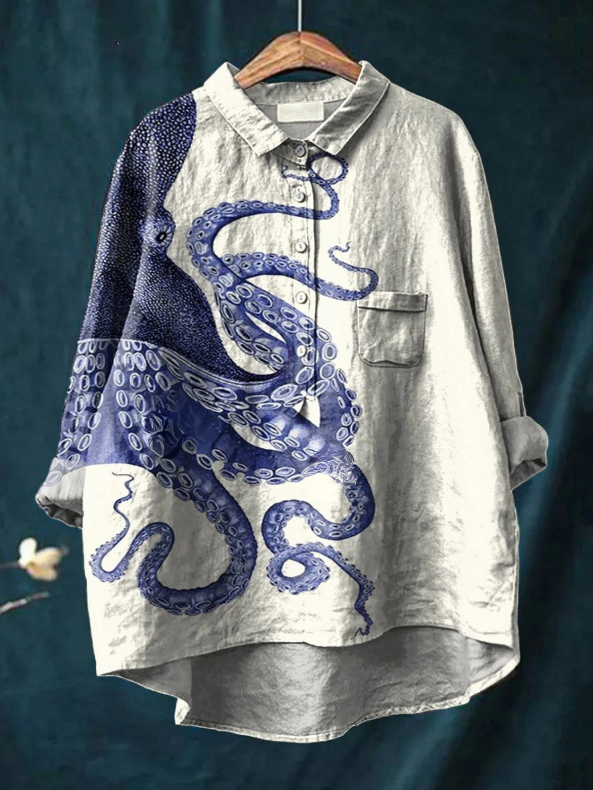 Lark™ Octopus Print Shirt
