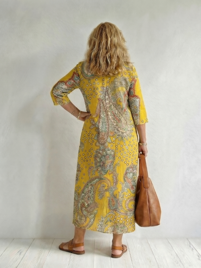Cosima™ Paisley Midi Dress