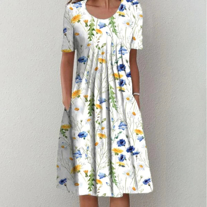 Amber™ Floral Dress With Pockets