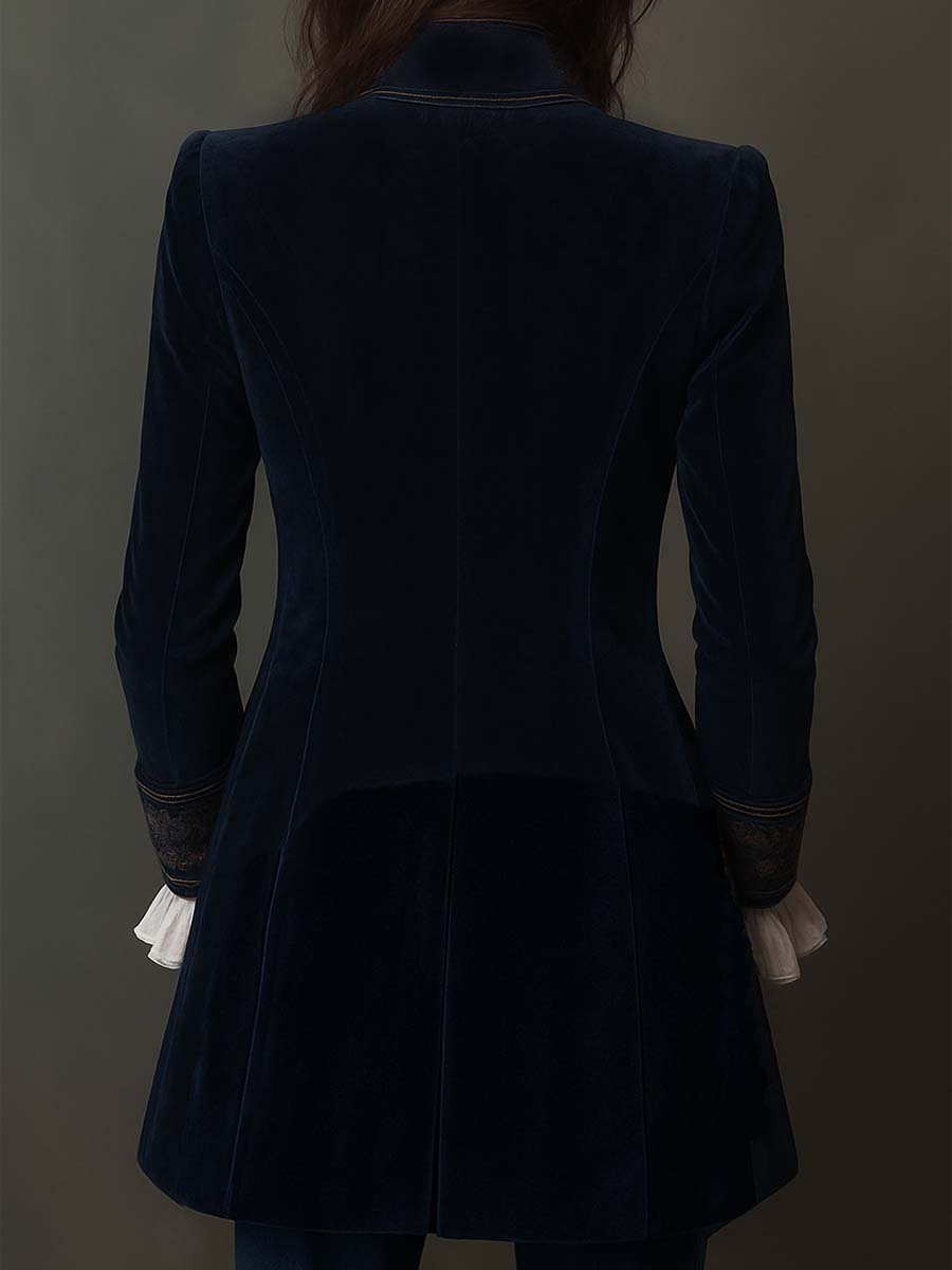 Millie™ Embroidered Long Jacket