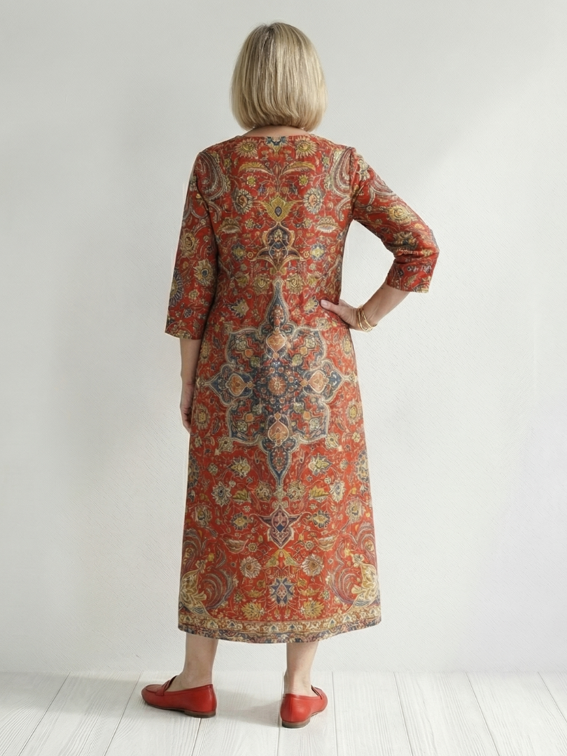 Davina™ Patchwork Midi Dress