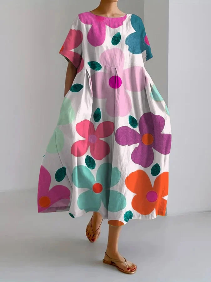 Eliana™ Floral A-Line Dress
