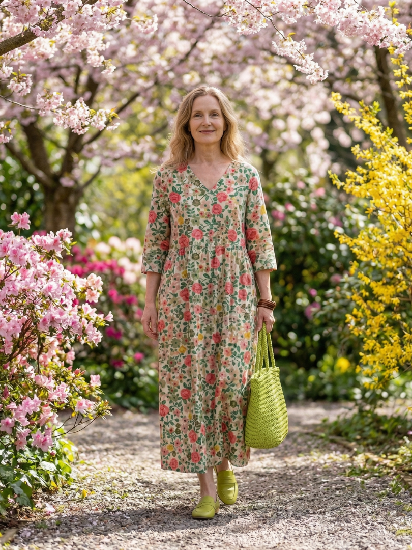 Dovie™ Floral Midi Dress