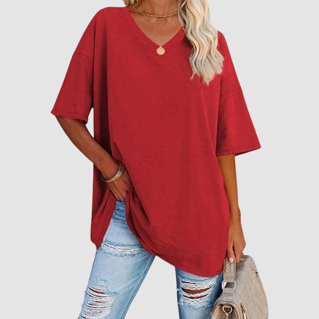 Juno™ Relaxed V-Neck T-Shirt