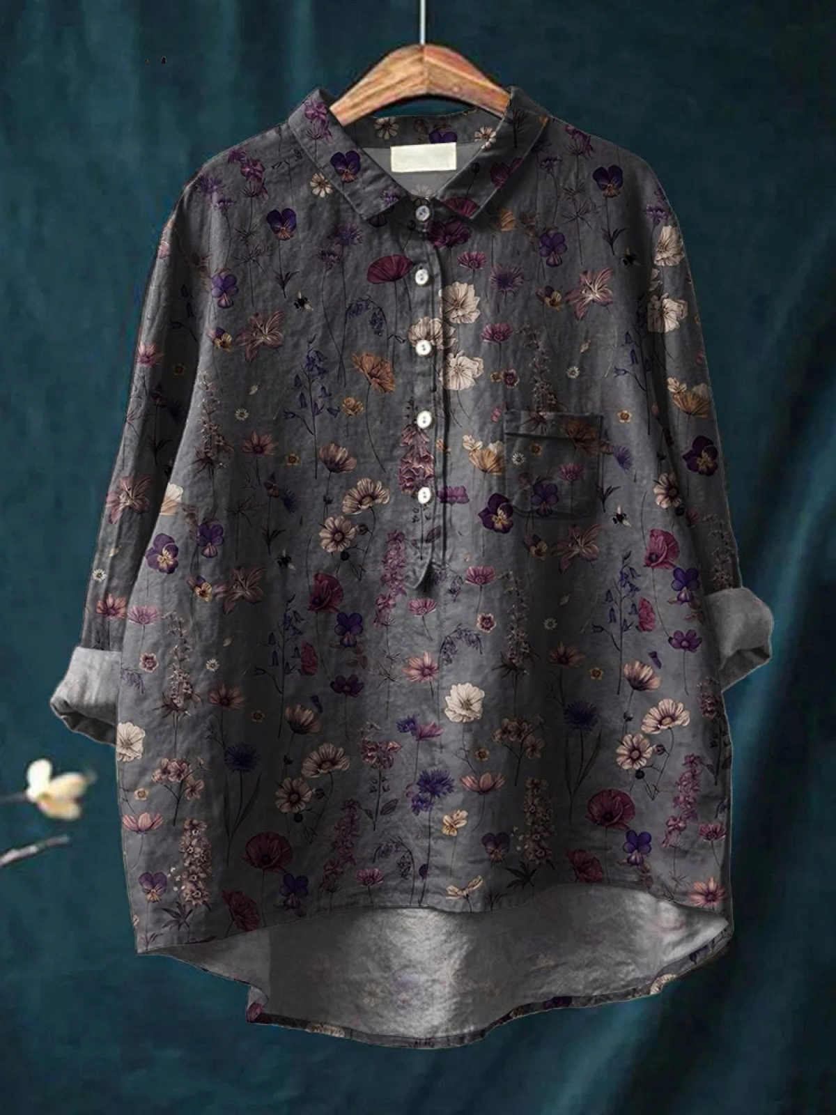 Luce™ Floral Print Casual Shirt