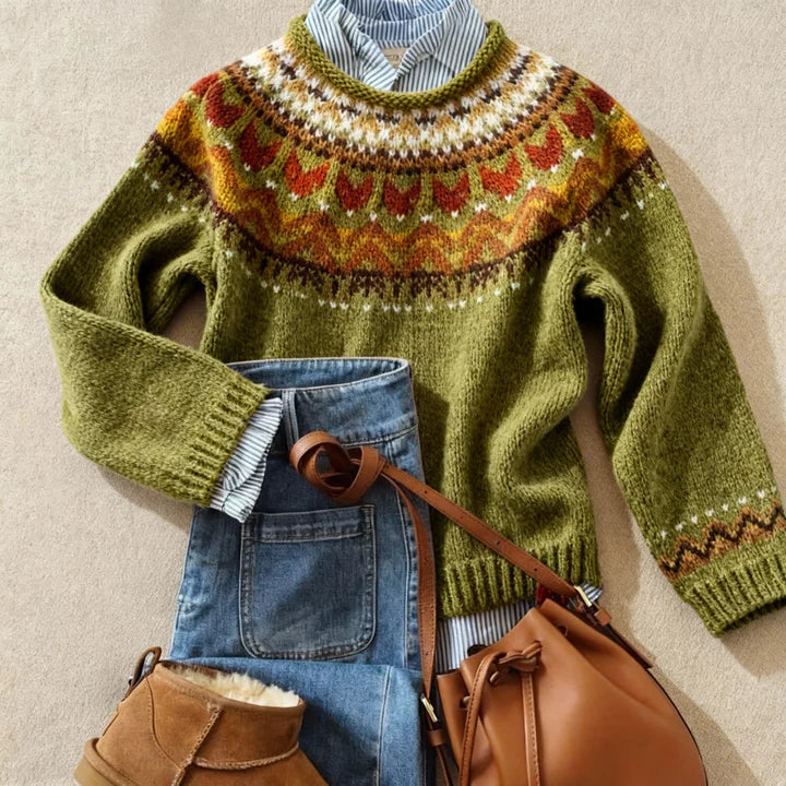 Aeryn™ Vintage-Style Jumper