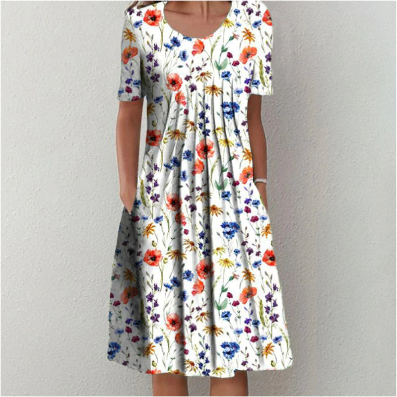 Amber™ Floral Dress With Pockets