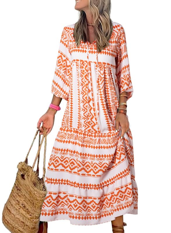 Arletta™ Floral Boho Maxi Dress