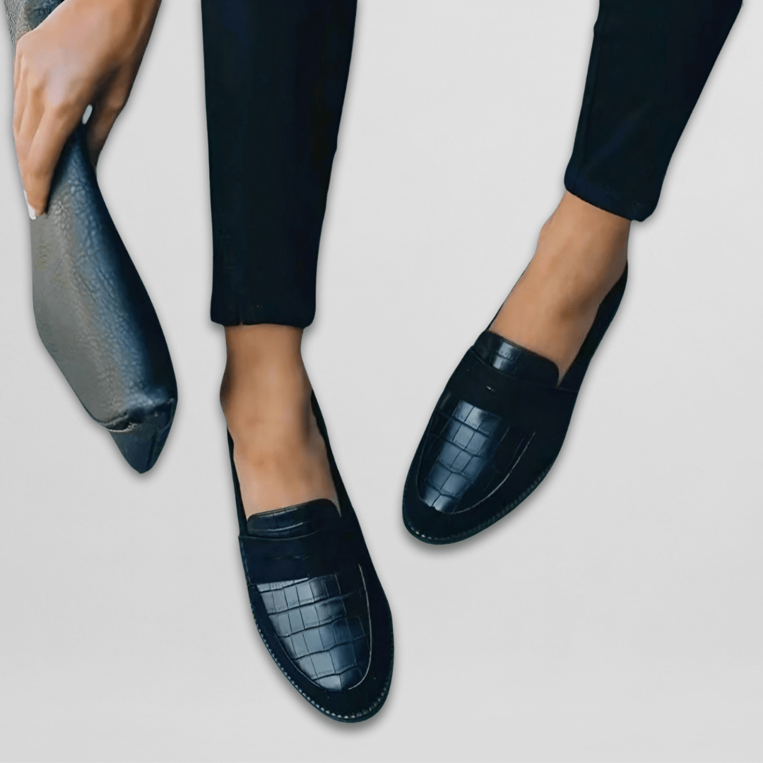 Undine™ Handcrafted Textured Loafers