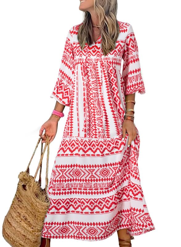Arletta™ Floral Boho Maxi Dress