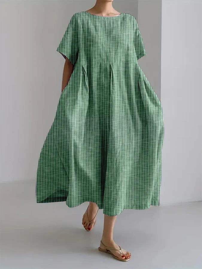 Elvira™ Floral Flutter-Sleeve Dress