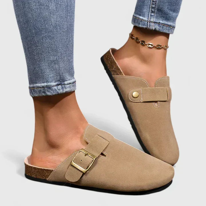Susannah™ Mocha Loafer Flats