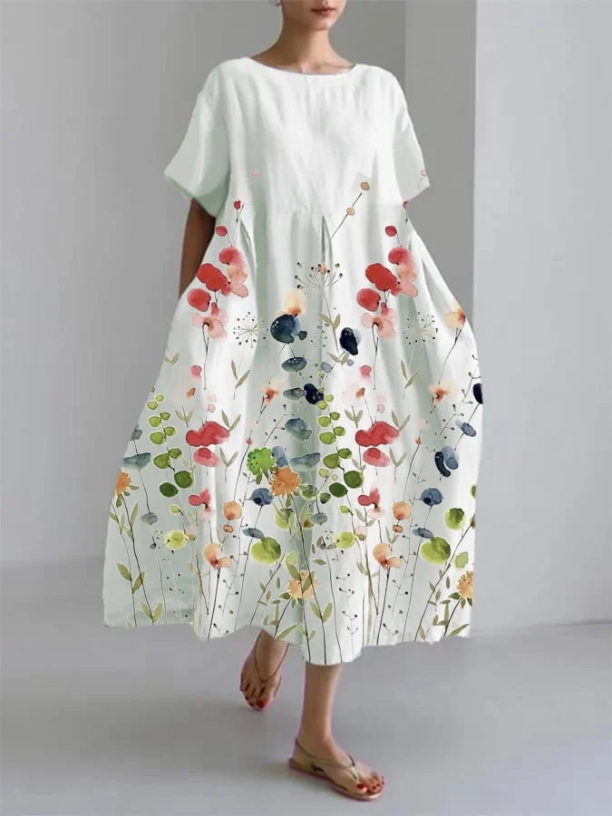 Elberta™ Floral A-Line Summer Dress