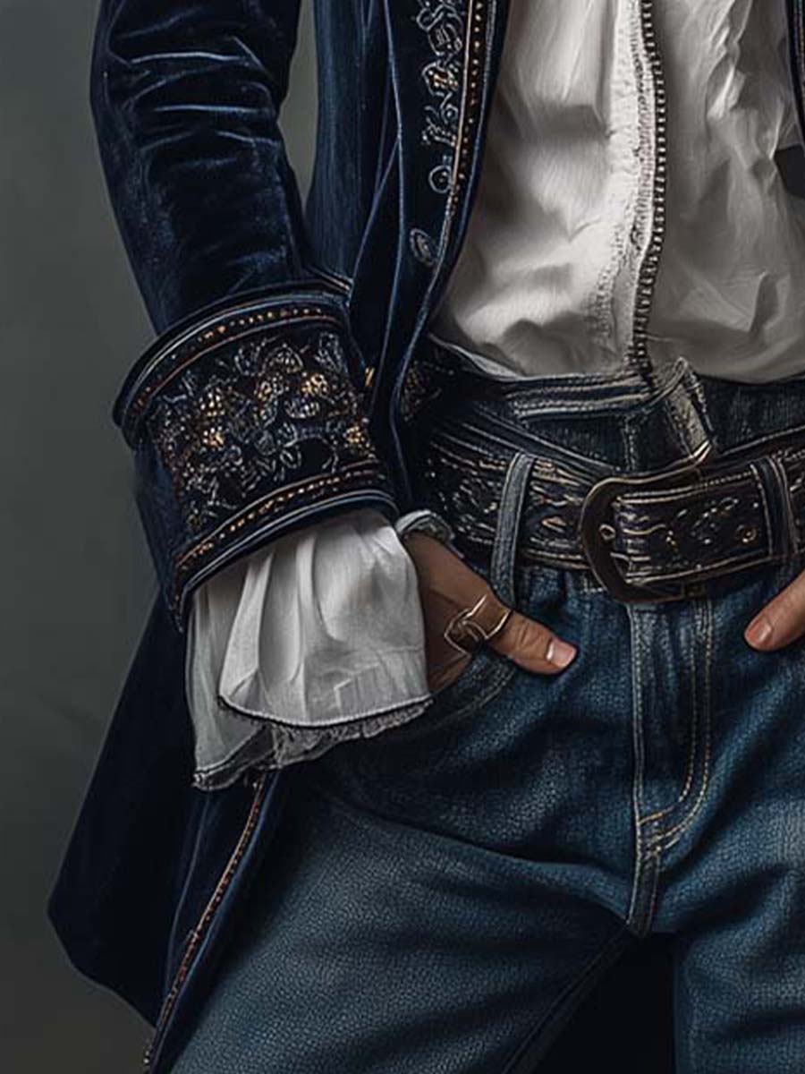 Millie™ Embroidered Long Jacket