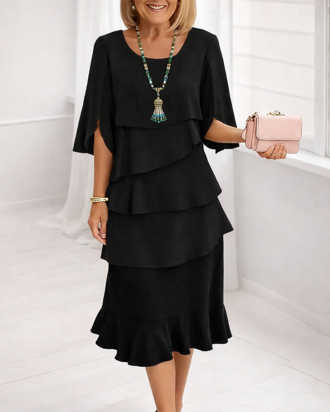 Clarissa™ Ruffle Detail Dress
