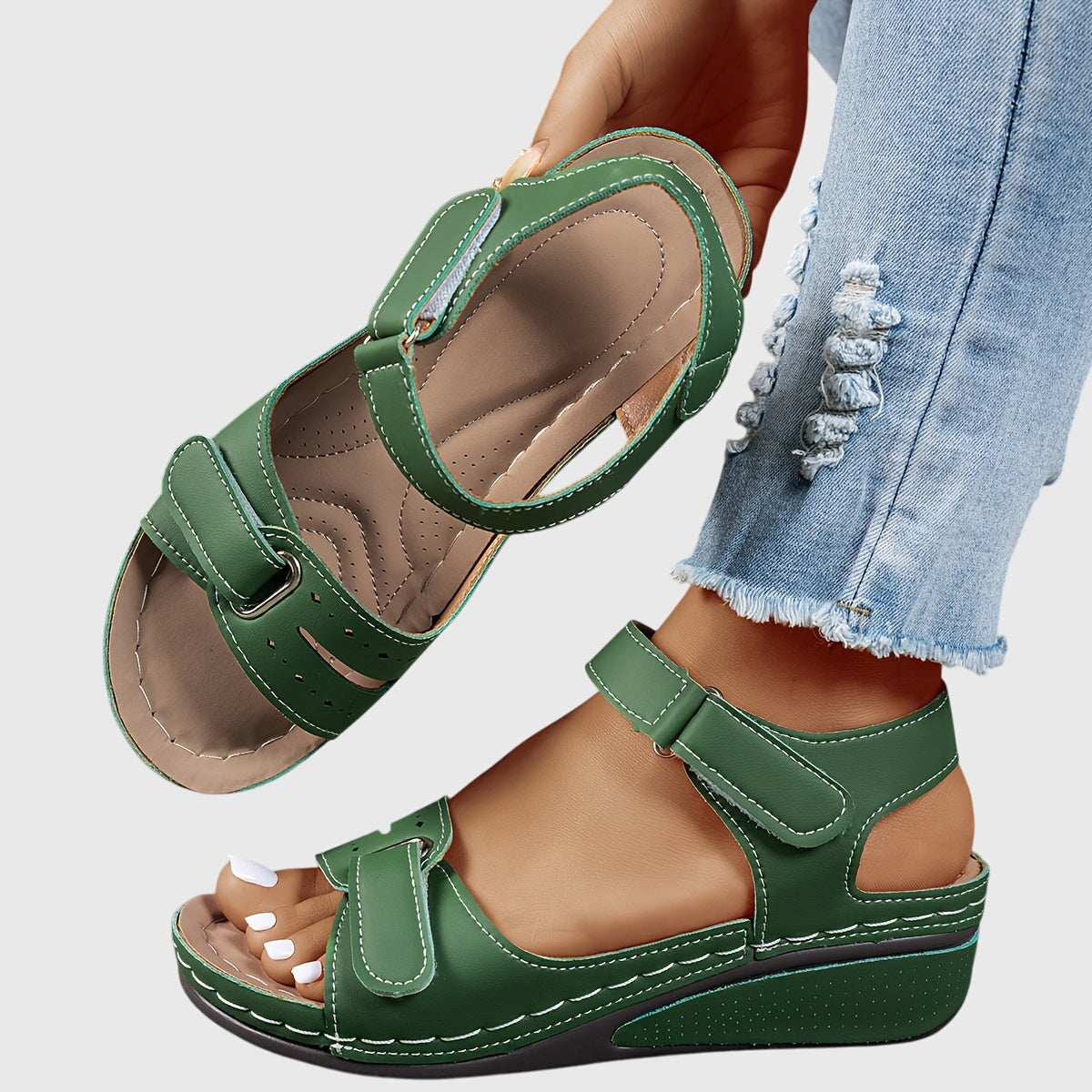 Regina™ Soft Stretch Sandals