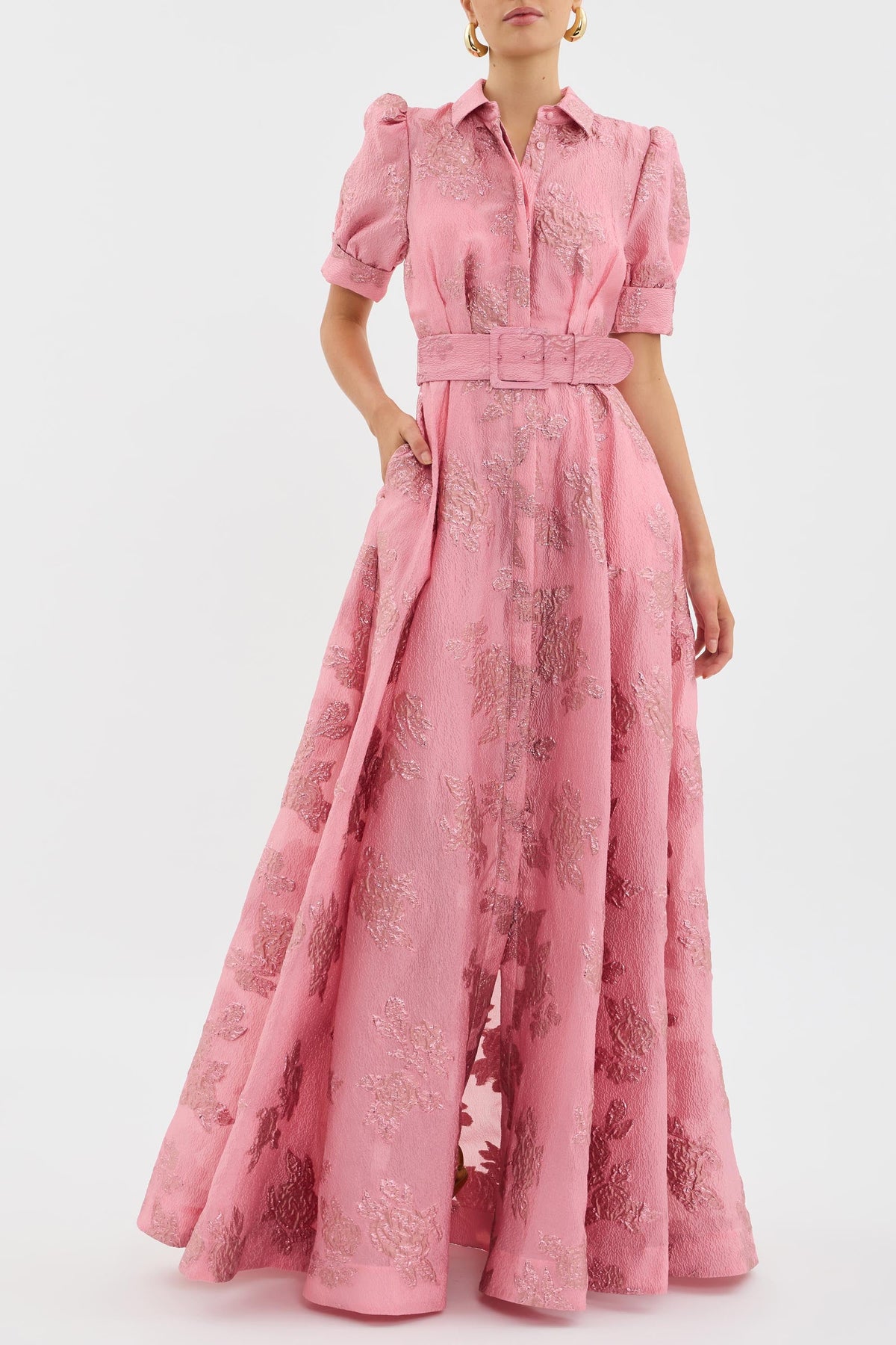 Blanche™ Short Puff Sleeve Dress