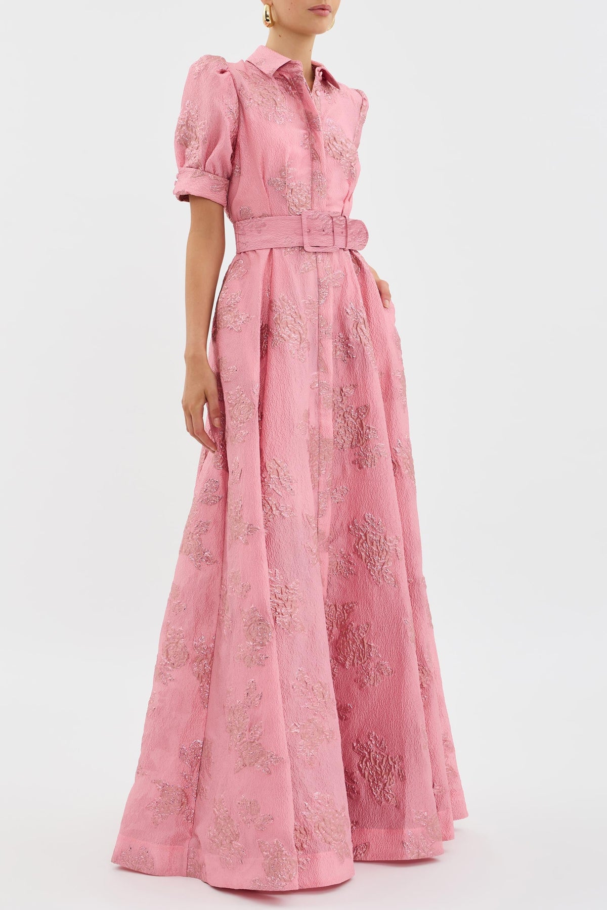 Adelia™ Short Puff Sleeve Dress