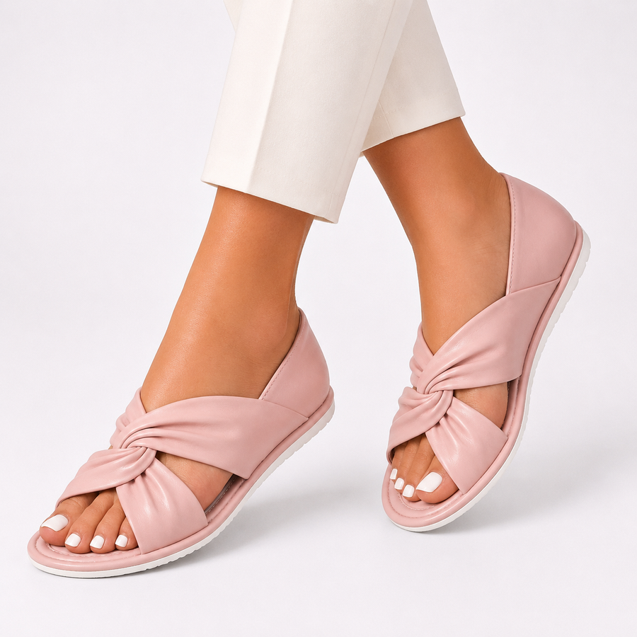 Sancia™ Cushioned PU Sandals