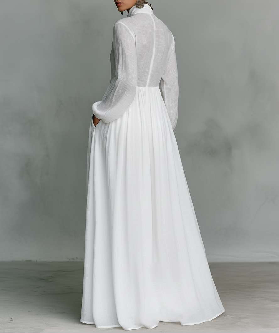 Celeste™ Button-Front Maxi Dress